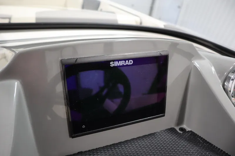Slide: The Image of Simrad display on 2025 Heyday WT Surf boat dashboard. - 19
