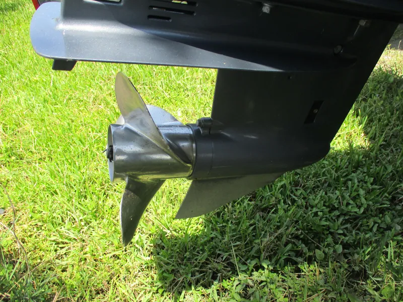 Slide: The Image of 2023 Alweld 1648SS boat propeller on grass background. - 8