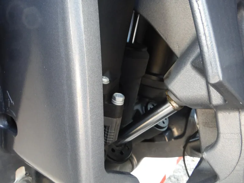 Slide: The Image of Close-up of 2017 Sea Fox 266 Commander engine components. - 44