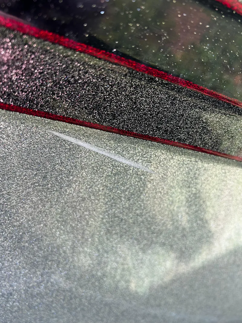 Slide: The Image of Close-up of 2023 Ranger Z521R Ranger Cup Equipped metallic paint with red accents. - 8