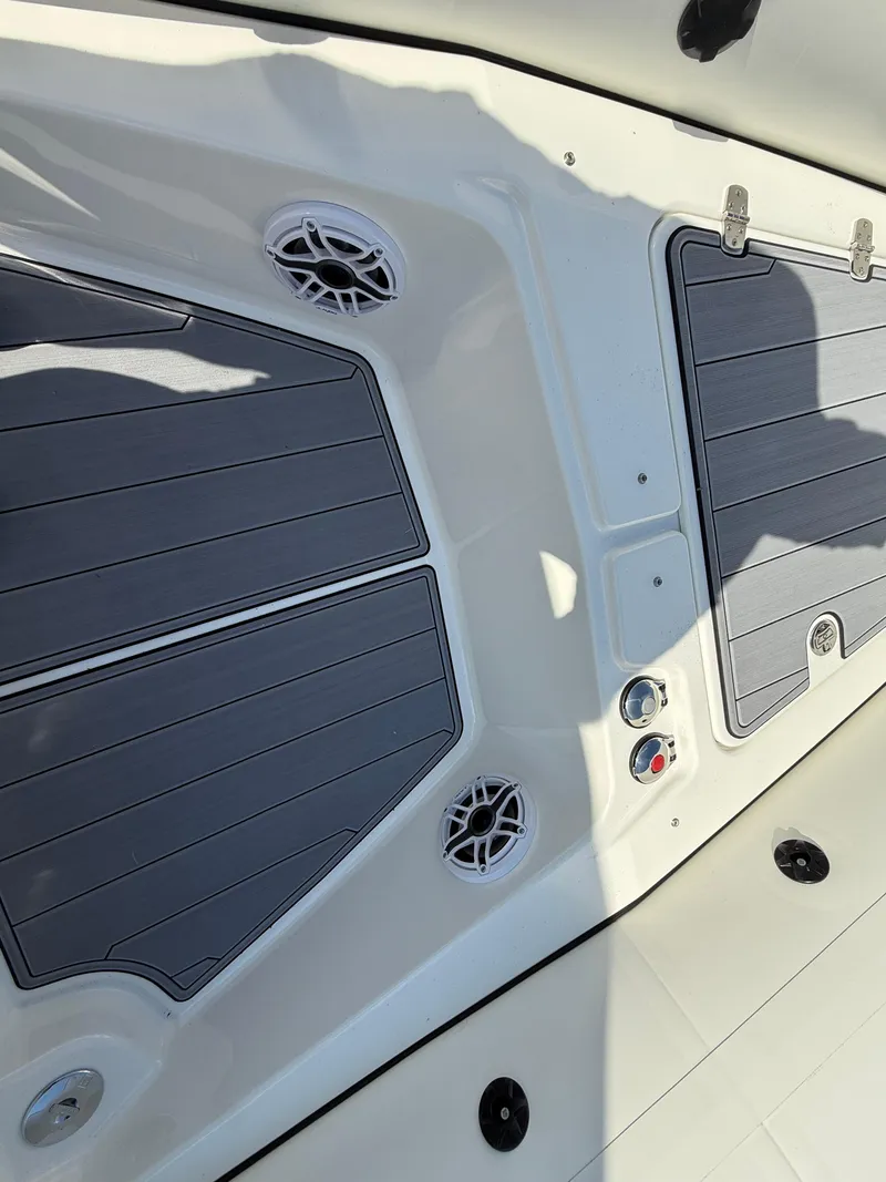 Slide: The Image of Interior view of 2026 Brig Eagle 8 boat, featuring sleek design and modern fittings. - 28