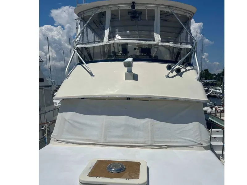 Slide: The Image of Hatteras 42 Cockpit Motor Yacht 1980 - 31