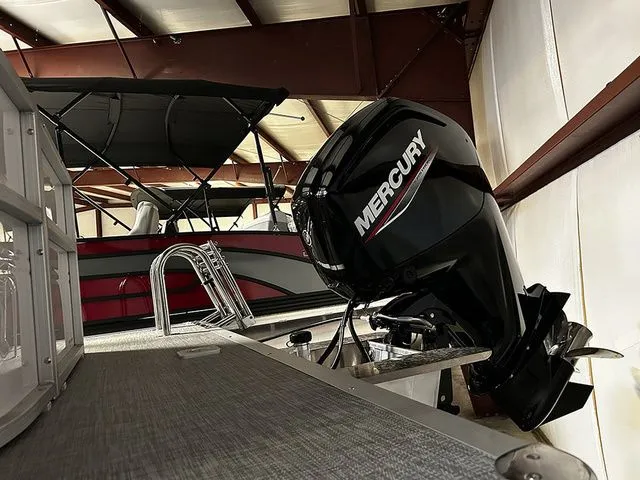 Slide: The Image of Sun Tracker Party Barge 20 DLX 2026 - 20