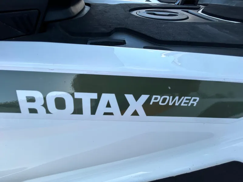 Slide: The Image of 2020 Sea-Doo FISH PRO 170 with Rotax Power engine branding. - 17