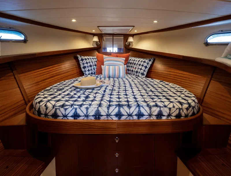 Slide: The Image of Luxurious cabin interior of 2022 Fratelli Aprea 32 Hard Top yacht. - 15
