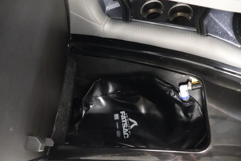 Slide: The Image of Centurion Ri245 2026 boat ballast system with FatSac water bag installed. - 22