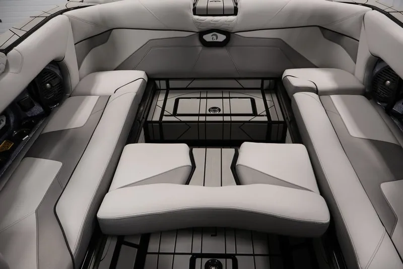 Slide: The Image of Luxurious interior of 2026 Centurion Ri245 boat with sleek seating and modern design. - 51