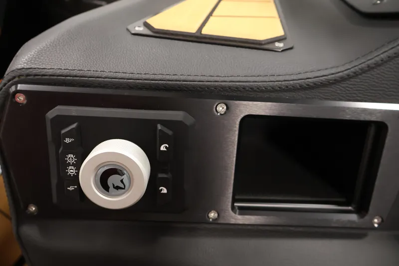 Slide: The Image of Control panel of 2026 Centurion Fe22 boat with sleek design and modern features. - 17