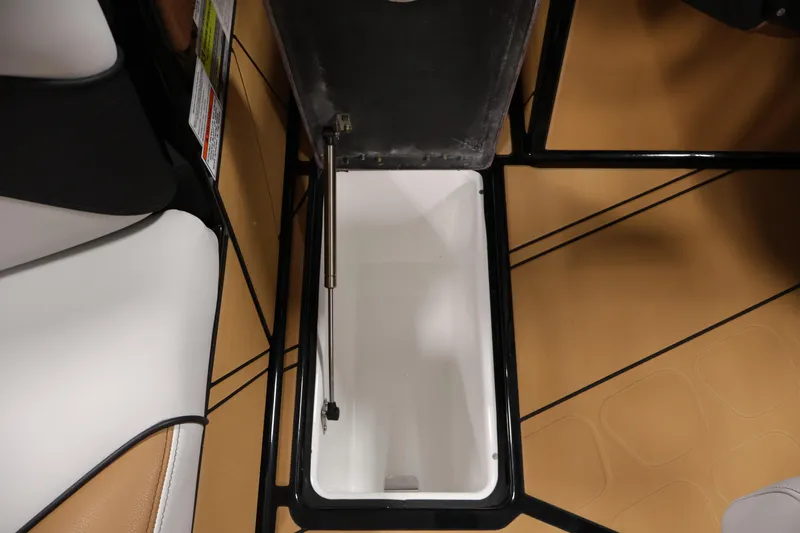 Slide: The Image of Storage compartment in 2026 Centurion Fe22 boat interior, featuring sleek design and functionality. - 26