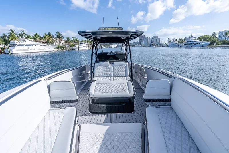 Slide: The Image of Nor-Tech 390 Sport Center Console 2022 - 53