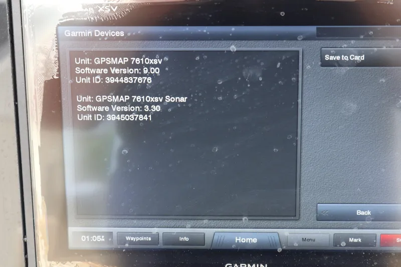 Slide: The Image of Garmin GPSMAP 7610xsv display on 2016 Sea Fox Commander 288 boat. - 17