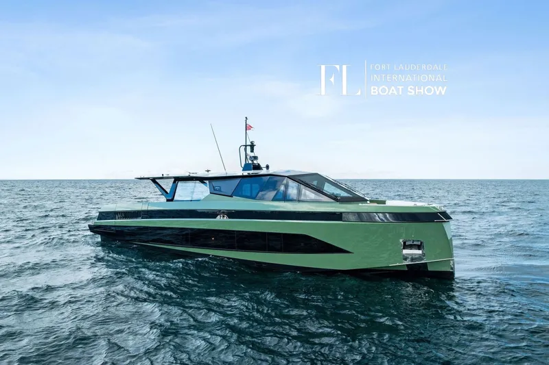 The Image of Luxury 2025 Wally wallywhy100 yacht at Fort Lauderdale International Boat Show. - 0