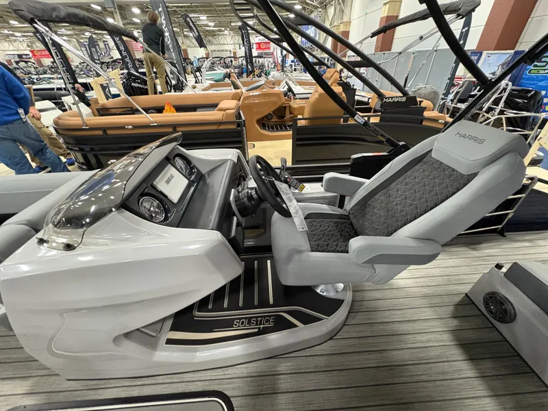 Slide: The Image of Interior of Harris Solstice 230 boat, model year 2026. - 46