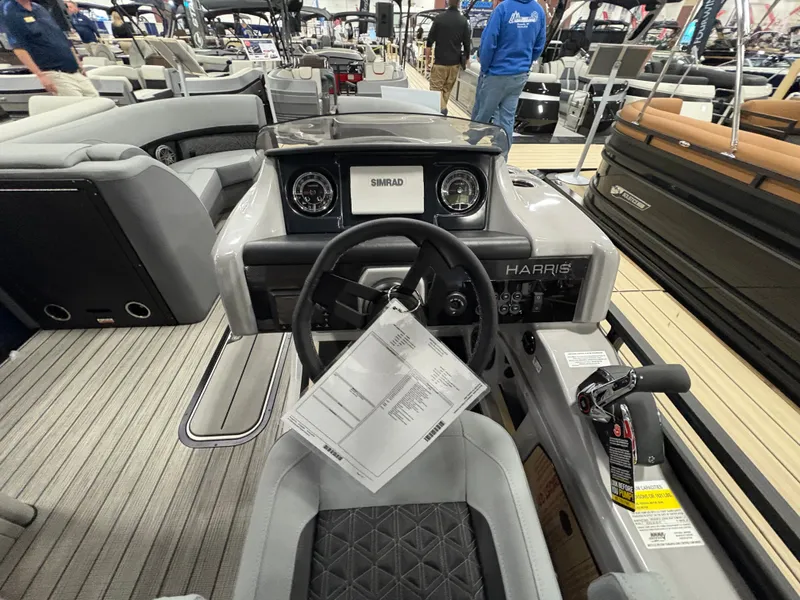 Slide: The Image of Interior view of Harris Solstice 230 boat, model year 2026. - 48