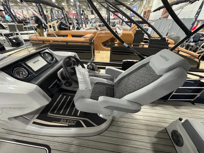 Slide: The Image of Interior of Harris Solstice 230 boat, model year 2026. - 49