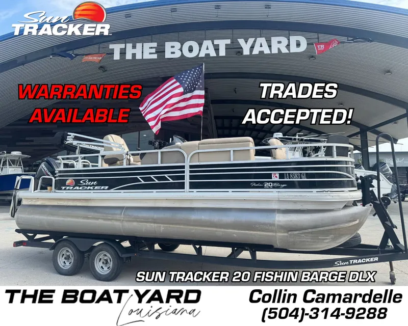 The Image of Sun Tracker Fishin' Barge 20 DLX 2021 - 1