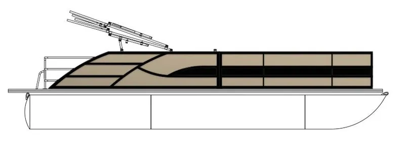 Slide: The Image of Bentley Pontoons Legacy Quad 243 2026 - 14