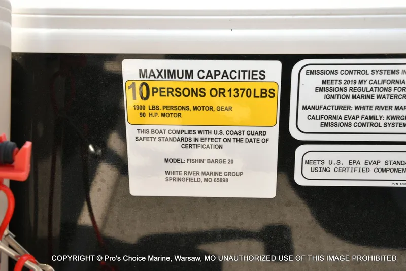 Slide: The Image of Sun Tracker Fishin' Barge 20 DLX 2019 - 45