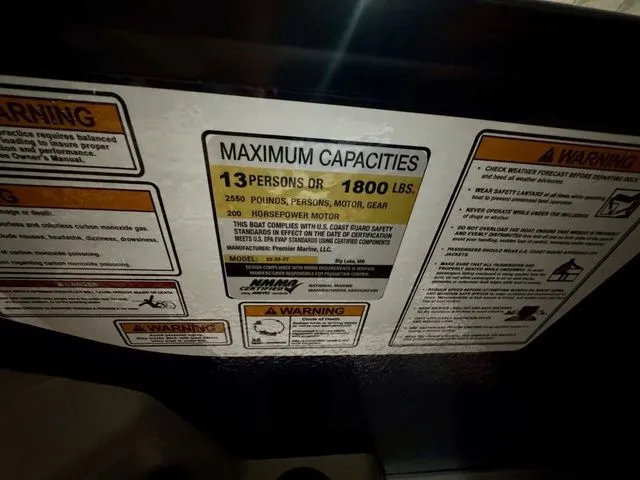 Slide: The Image of Premier 220 Sunscape RF 2025 - 19