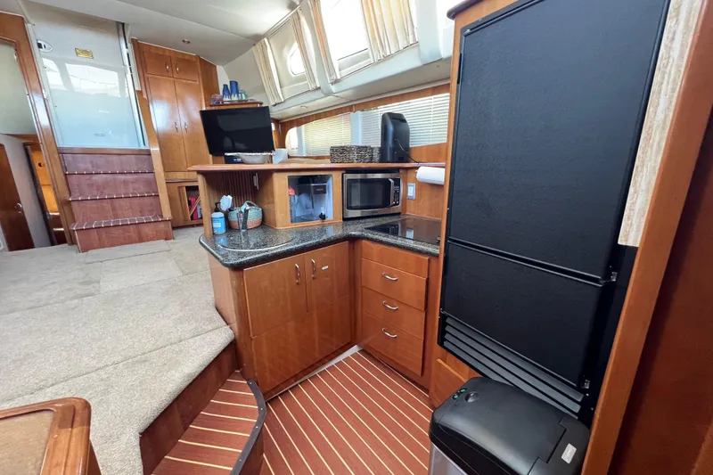 Slide: The Image of 2006 Carver 444 Cockpit Motor Yacht - Galley - 15