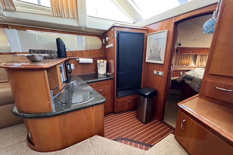 Slide: The Image of 2006 Carver 444 Cockpit Motor Yacht - Galley - 14