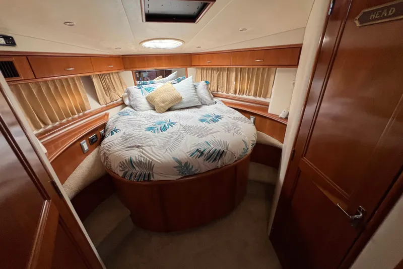 Slide: The Image of 2006 Carver 444 Cockpit Motor Yacht - Guest Stateroom - 16