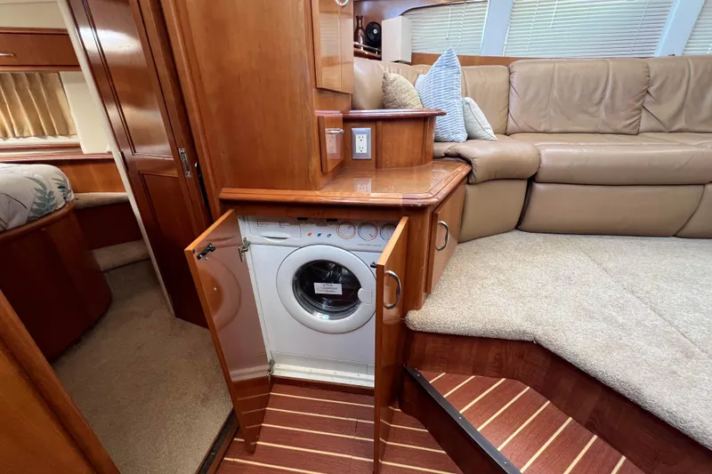 Slide: The Image of 2006 Carver 444 Cockpit Motor Yacht - Laundry - 19