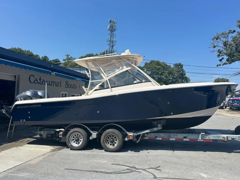 The Image of 2016 Grady-White Freedom 285 boat on trailer at Catoumet Boats dealership. - 0