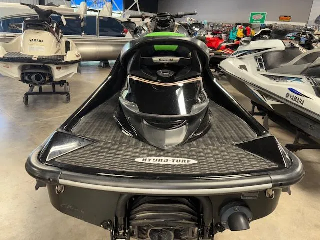 Slide: The Image of 2019 Kawasaki Ultra LX jet ski in showroom, front view. - 7