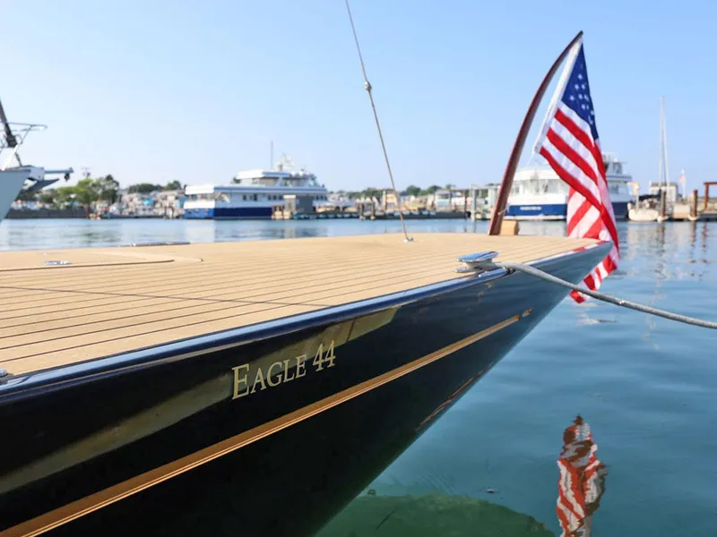 Slide: The Image of Port Quarter and Aft Deck - 2