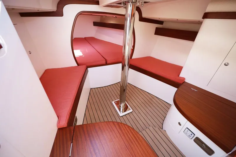 Slide: The Image of Interior from Companionway - 24
