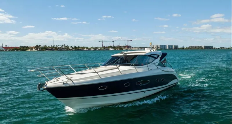 Slide: The Image of Azimut Atlantis 40 yacht cruising on blue waters, 2011 model. - 38