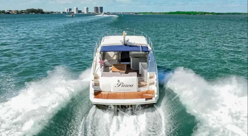 Slide: The Image of Azimut Atlantis 40 yacht cruising on open water, 2011 model. - 43