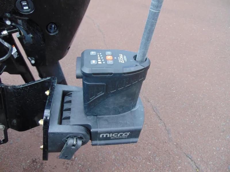 Slide: The Image of 2024 Crestliner 1700 Storm boat with micro anchor system. - 15