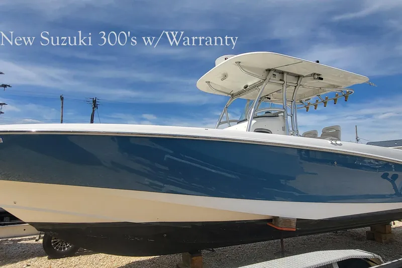 Slide: The Image of 2004 Boston Whaler 320 Outrage boat with new Suzuki 300 engines, warranty included. - 3
