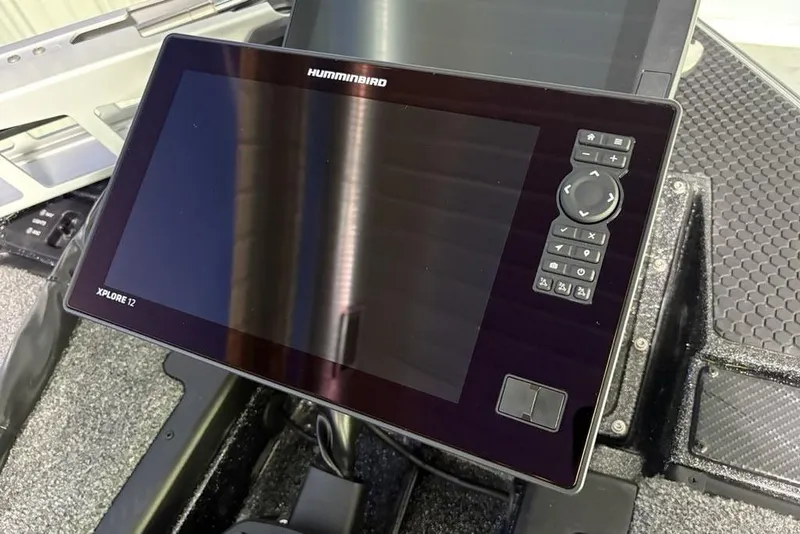 Slide: The Image of Humminbird Xplore 12 fishfinder on Phoenix 920 Elite X, 2026 model. - 11