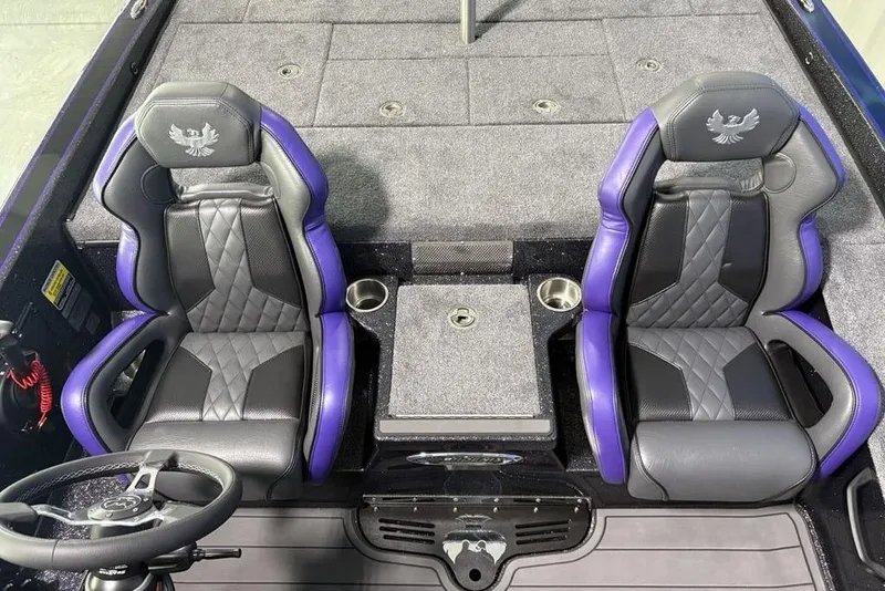 Slide: The Image of Luxurious interior of 2026 Phoenix 920 Elite X boat with plush seating and modern design. - 19