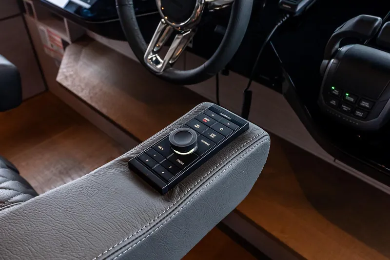 Slide: The Image of Control panel on the armrest of a 2026 Absolute NAVETTA 70 yacht. - 47