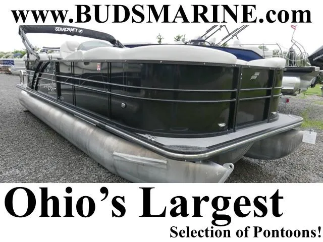 The Image of 2017 Starcraft SLS3 pontoon boat at Bud's Marine, Ohio's largest selection. - 0