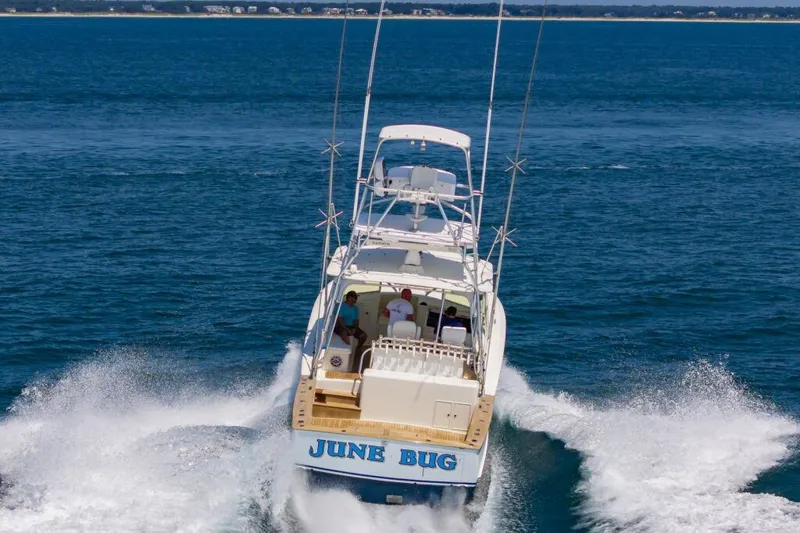 Slide: The Image of Custom Carolina Scarborough 41 Express 1985 - 11