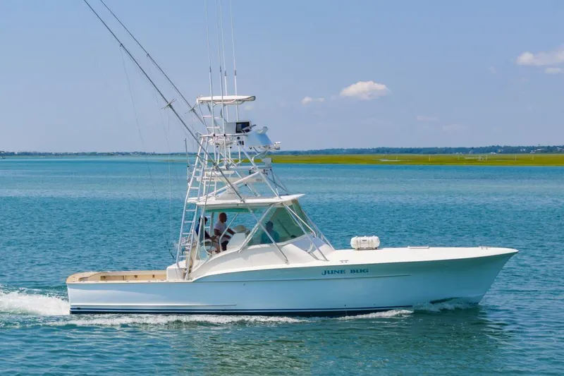 Slide: The Image of Custom Carolina Scarborough 41 Express 1985 - 12