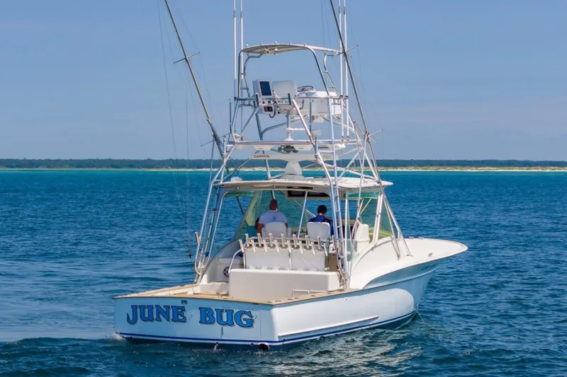 Slide: The Image of Custom Carolina Scarborough 41 Express 1985 - 14