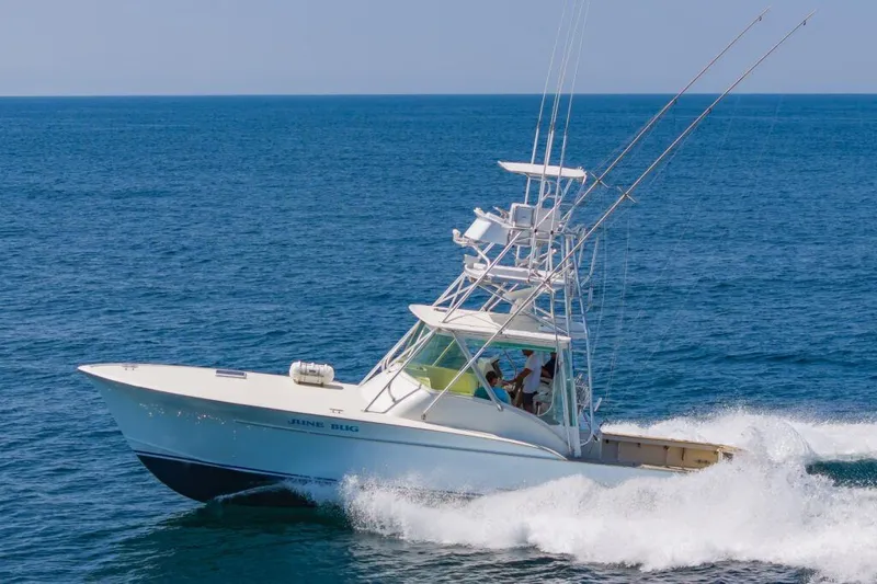 Slide: The Image of Custom Carolina Scarborough 41 Express 1985 - 15