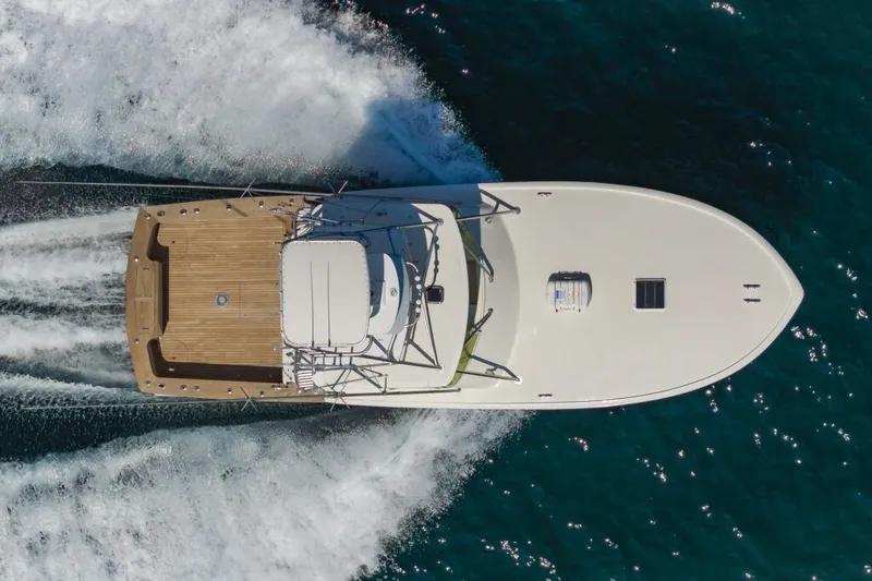 Slide: The Image of Custom Carolina Scarborough 41 Express 1985 - 20