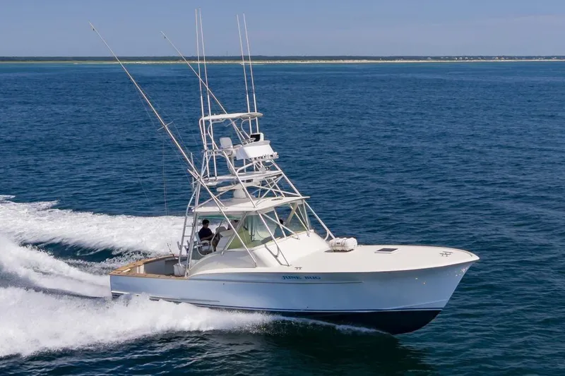 Slide: The Image of Custom Carolina Scarborough 41 Express 1985 - 3