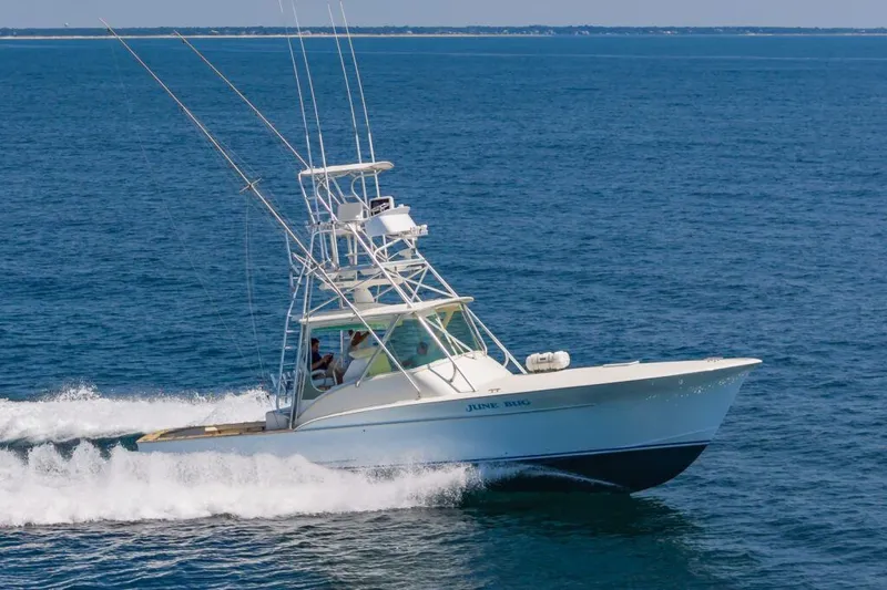 Slide: The Image of Custom Carolina Scarborough 41 Express 1985 - 4