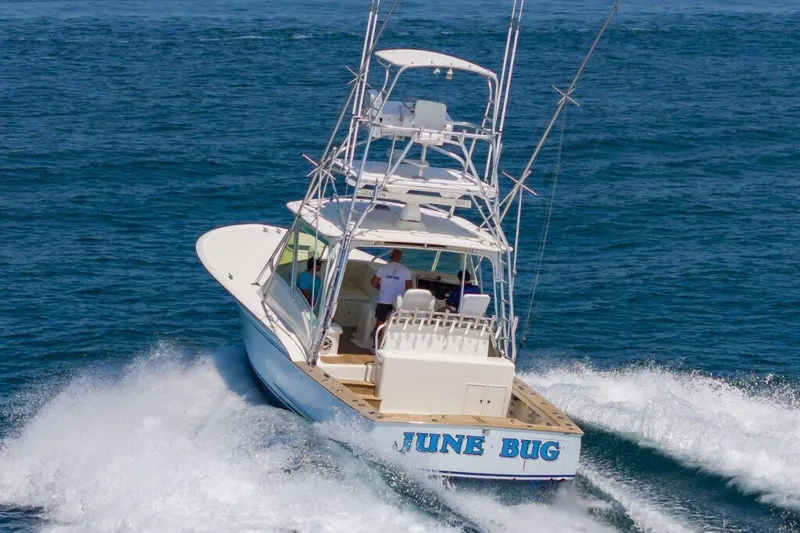 Slide: The Image of Custom Carolina Scarborough 41 Express 1985 - 6