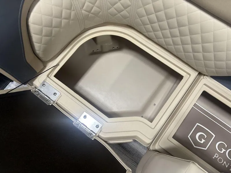 Slide: The Image of Interior storage compartment of 2025 Godfrey Sweetwater 2286 SFLC pontoon boat. - 7