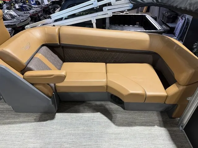 Slide: The Image of Luxurious seating in Bennington M Quad Bench 2026 Tritoon. - 24
