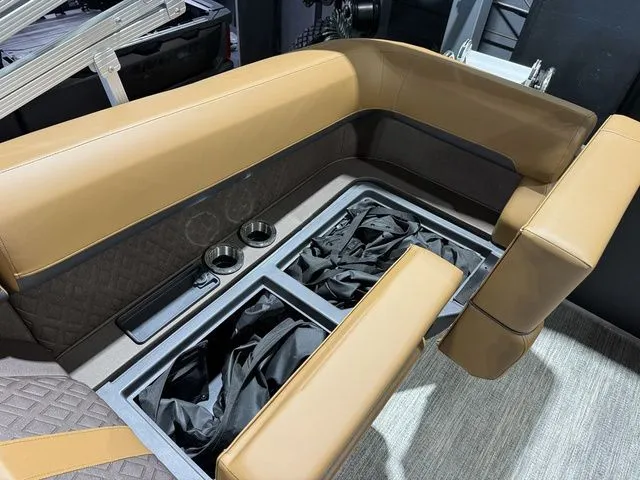 Slide: The Image of Luxurious seating in Bennington M Quad Bench 24 MFB Tritoon 2026. - 25